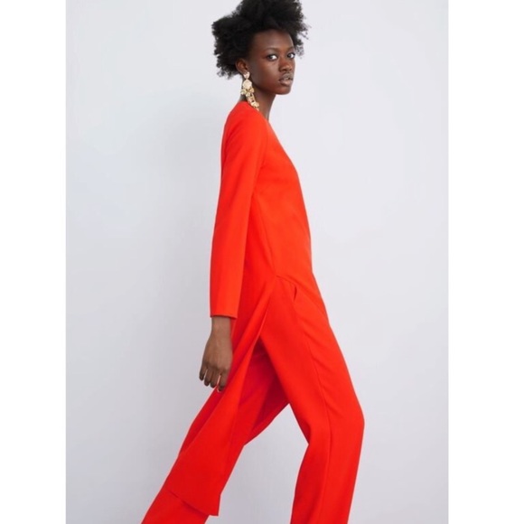 Zara Pants - ISO Zara orange wide leg pants